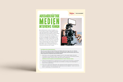 Making Media Interviews Meaningful