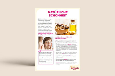 Almond Academy Handout Skin Health 2021