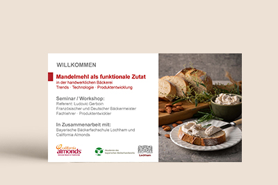 So kann Mandelmehl gezielt zur Optimierung von Struktur, Geschmack und Nährwert in handwerklichen Backwaren eingesetzt werden – jetzt mehr erfahren.